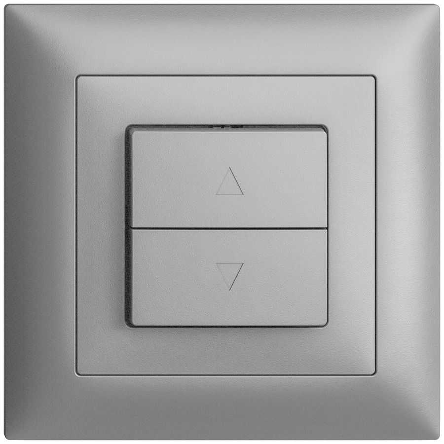 Pulsante per tapparella INC EDIZIOdue FMI silver 1 canale