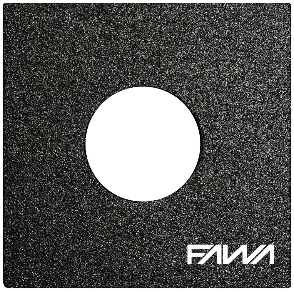 Schallschutzfuss FAWA Ø57mm 150×150×5mm