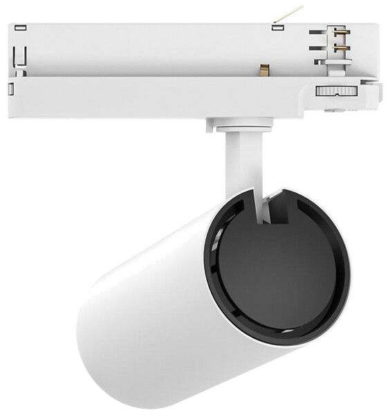 Spot LED DOTLUX SLIMtrack-eco 31W 3380lm 3000…4000K VAR AD3PH Ø75×171mm blanc