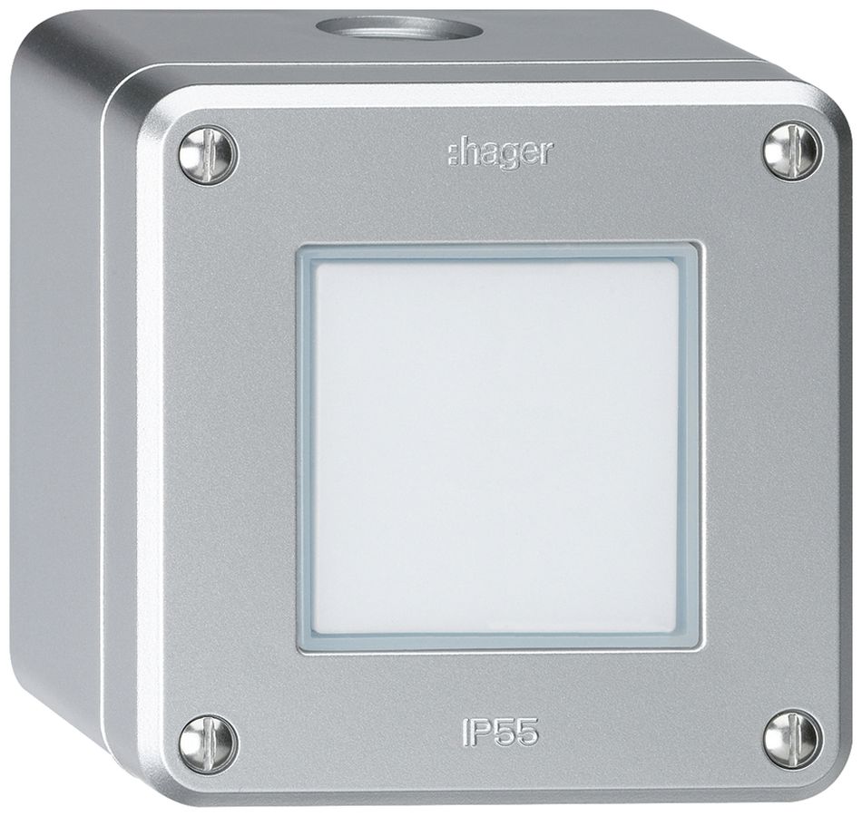 AP-Druckschalter robusto IP55 Schema 3 aluminium