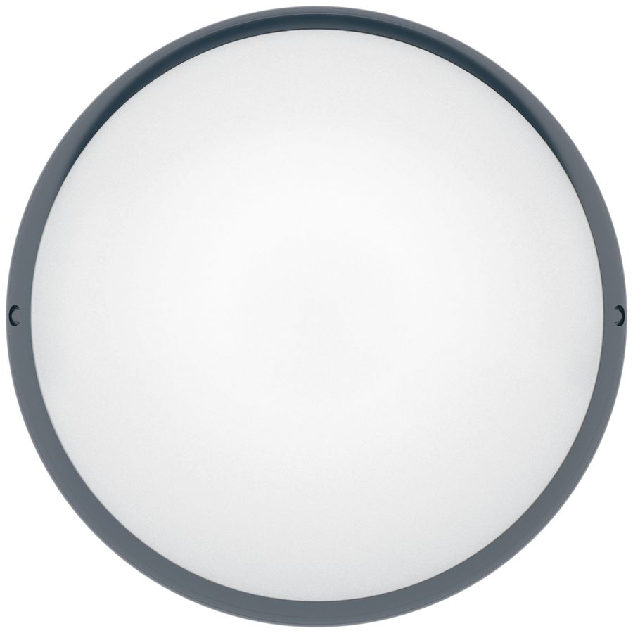 LED-Decken-/Wandleuchte ASTREO 1400lm 17W HF Ø328mm anthrazit