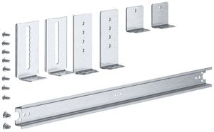 Hutschiene Hager univers N 2-feldrig 35×15×1.5mm absenkbar