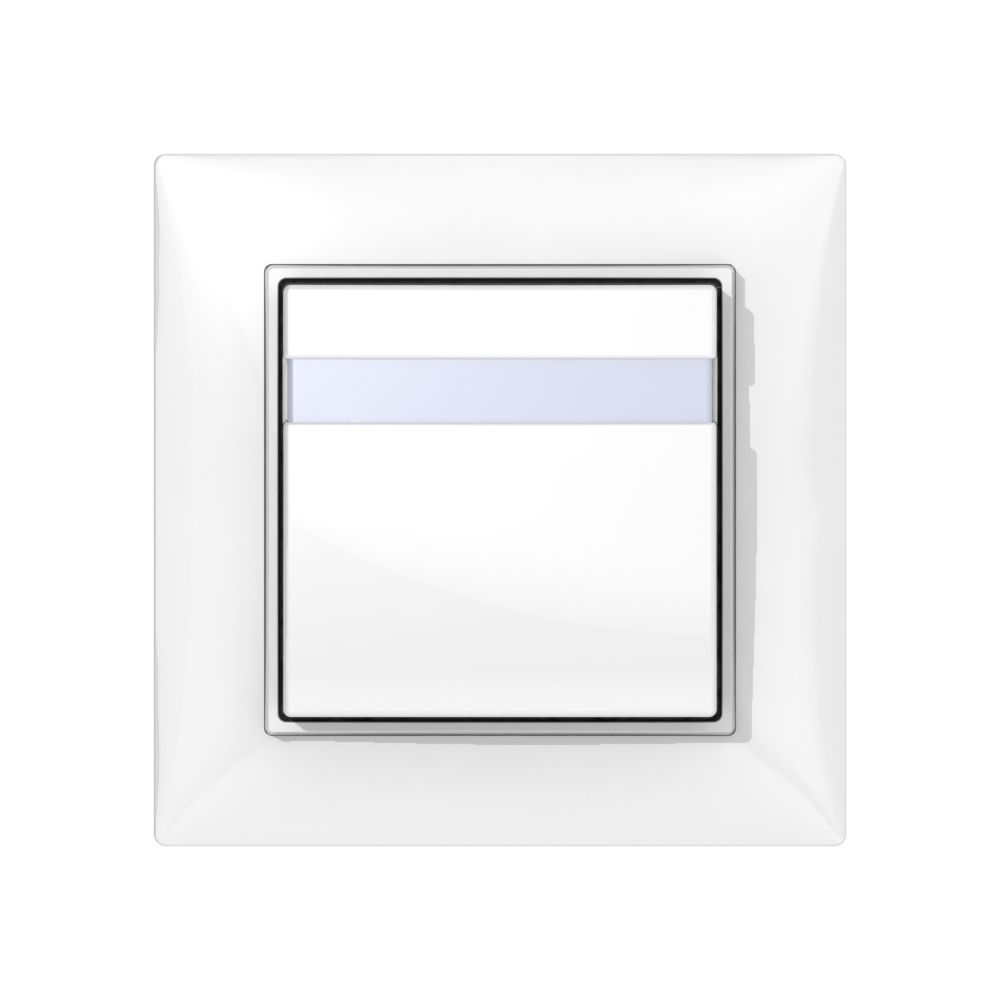Interrupteur automatique ENC SIDUS blanc brillant