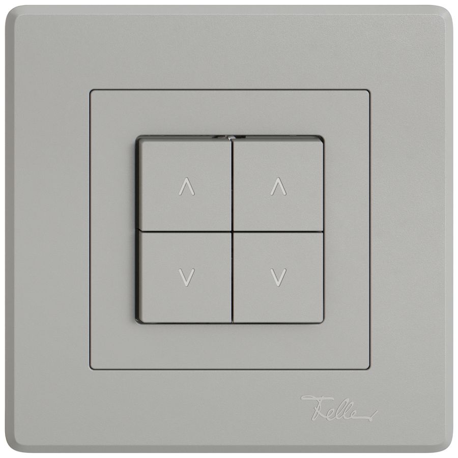 Kit di montaggio INC EDIZIO.liv SNAPFIX® interr.e cont.tapparelle c.4 tasti grc