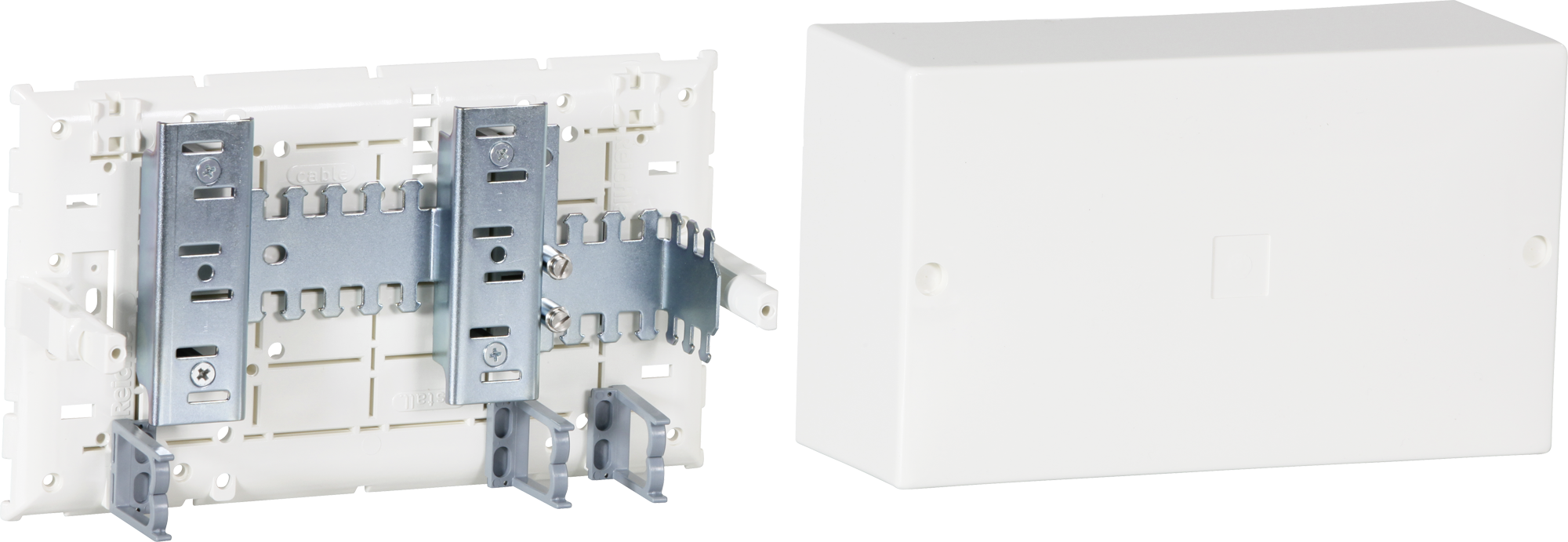 Ripartitore intermedio AP R&M VS Modular per 3 striscia bianco