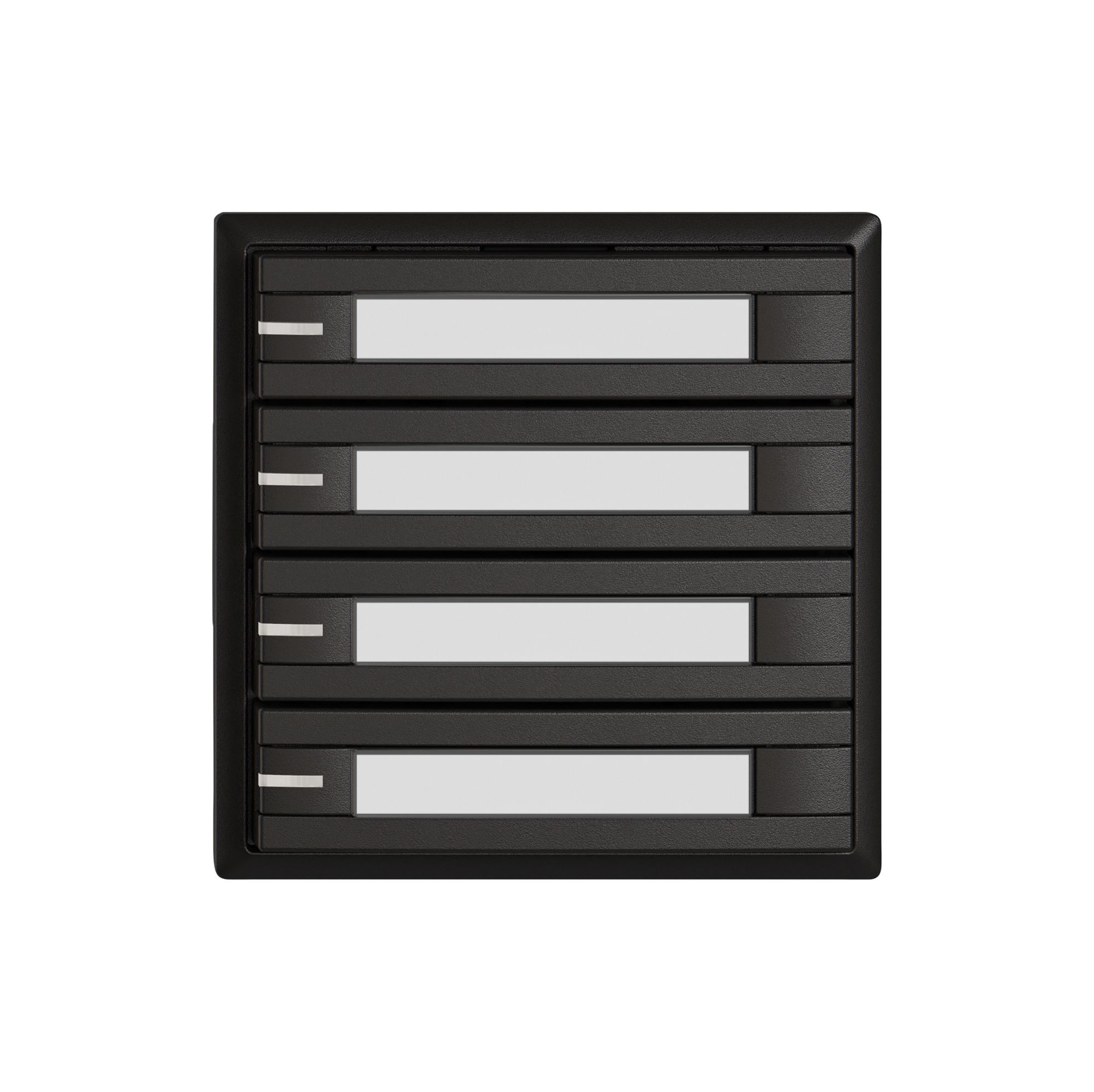 Universaltaster EDIZIO.liv UNI SNAPFIX® m.LED RGB 8× 1-Tbed.Pap.sz