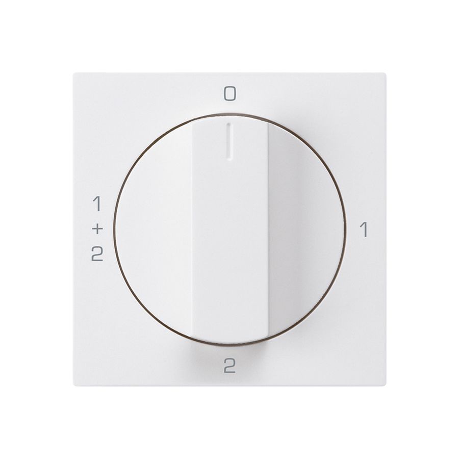 Intérieur pour interrupteur rotatif kallysto 1/1L blanc avec manette