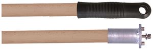 Besenstiel Plica aus Holz, 150cm Ø=24mm