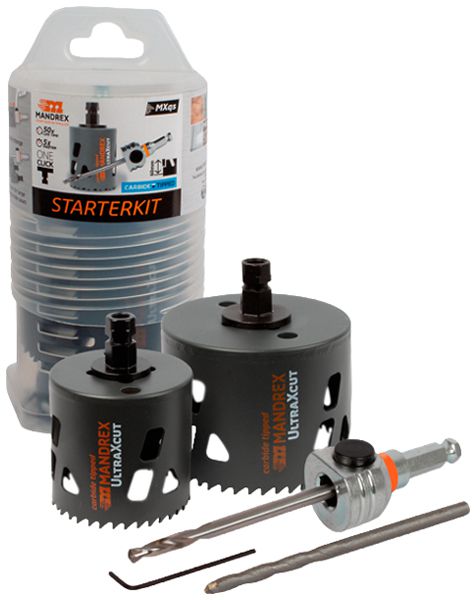 Lochsägen-Set MANDREX UltraXcut 5 Werkzeuge