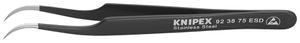 Brucelles KNIPEX 92 38 75 ESD 120mm, 45°