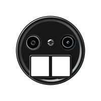 Multimediadose TV-R origin Durchgangsdose 19dB 1.7dB schwarz