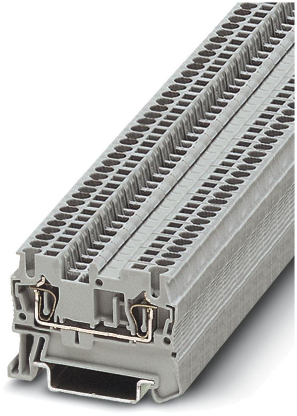 Reihenklemme 0.08…1.5mm² Zugfederanschluss grau