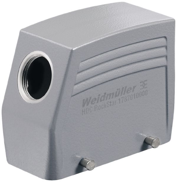 Steckergehäuse Weidmüller HDC 40D Querbügel Unterteil hoch Gr.6 1×M25 seitlich