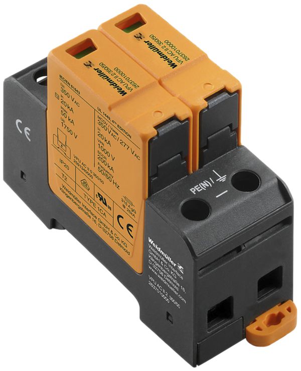 Scaricatore di sovratensione Weidmüller VPU AC II 2 350/50