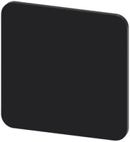 Bezeichnungsschild Siemens SIRIUS ACT, ohne Aufdruck, 22×22mm, schwarz