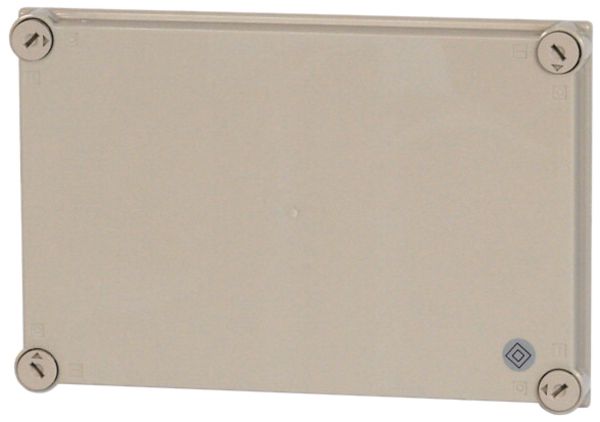 Deckel Eaton D125-CI43 250×375×25mm RAL7035 grau