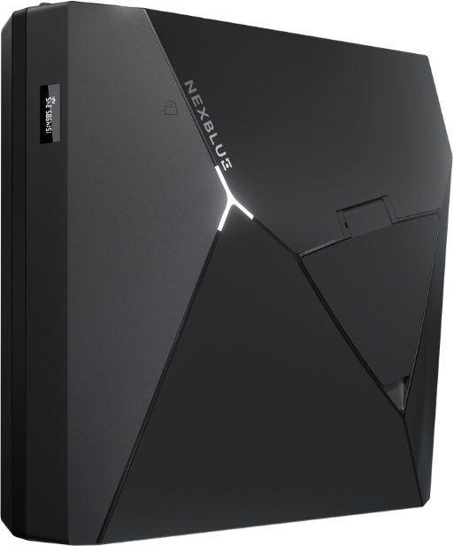 Ladestation NexBlue Edge Max, 22kW, mit MID, Schwarz