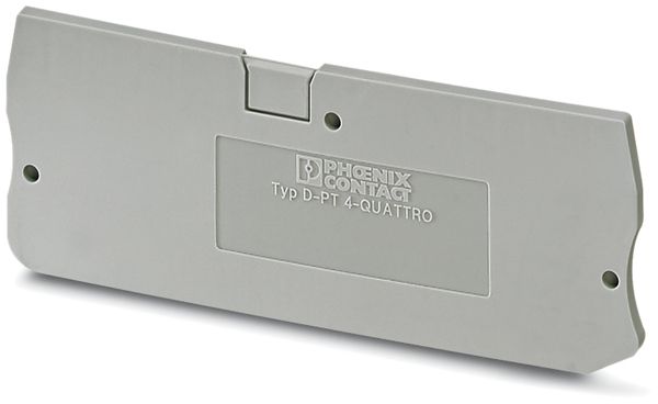 Abschlussdeckel zu PT 4 QUATTRO grau
