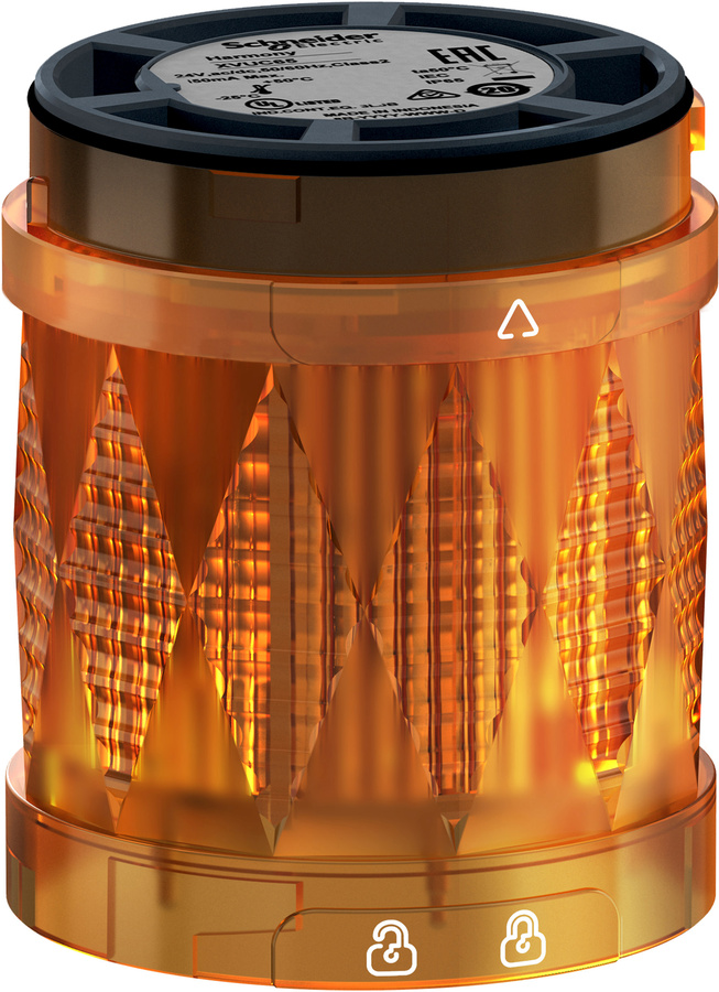 LED-Leuchtelement XVU Blitzlicht orange IP65 24 V AC/DC