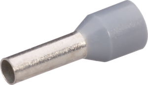 Aderendhülse Mischke IE DIN 2.5mm²/8mm Cu-verzinnt isoliert grau
