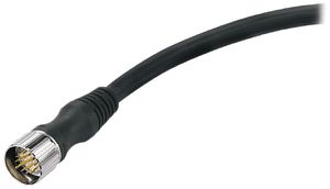 Cavo Weidmüller SAIB aperto/M23 10m presa dritta PUR nero