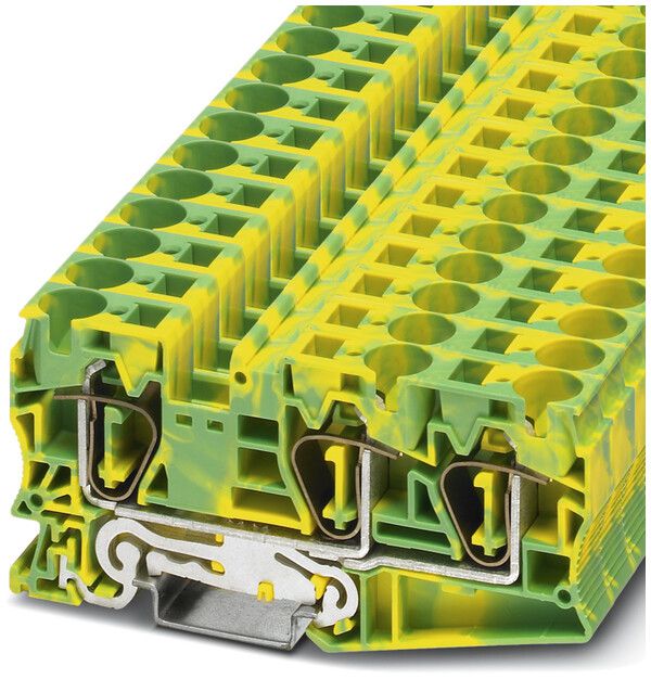 Borne de passage 0.2…25mm² vert/jaune ST 16-TWIN-PE