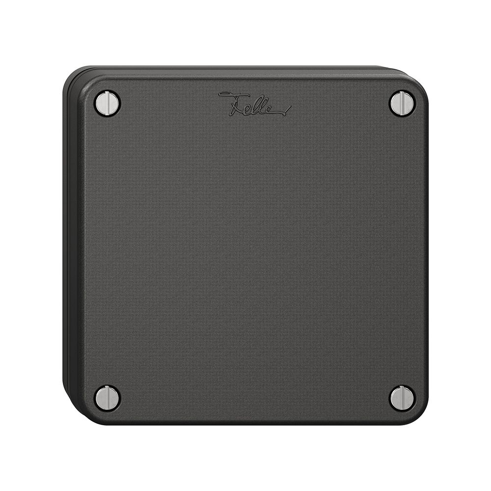 NUP-Blindabdeckung NEVO, Einbautiefe 3 mm, schwarz