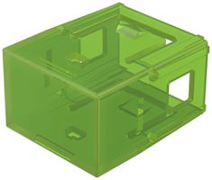 Cofano pressione EAO02 17×25mm traslucido, verde