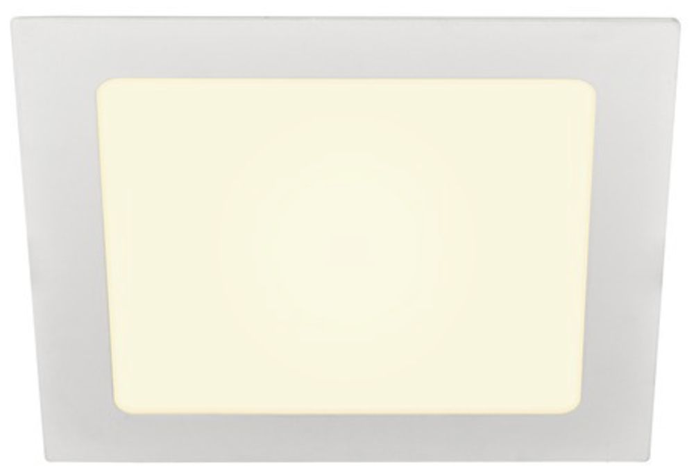 EB-LED-Deckenleuchte SLV SENSER18 SQUARE 350mA 9.7W 820lm 3000K EB 155×155mm ws