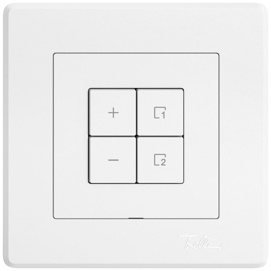 Kit de montage ENC EDIZIO.liv Wiser SNAPFIX® p.variateur 1C scène 4T bc