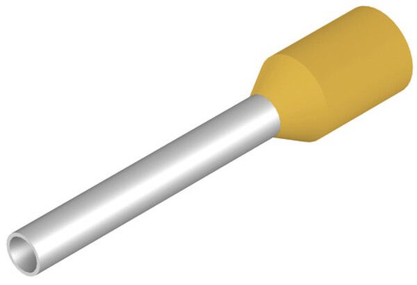 Estremità di cavo Weidmüller H isolata 1mm² 12mm giallo borsa multipla