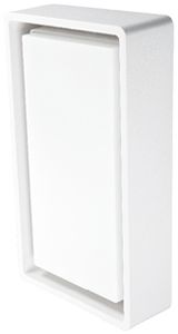 LED-Decken-/Wandleuchte SG Frame SEN 8W 670lm 830 IP65 320×180mm weiss