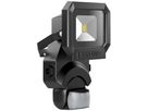 Projecteur LED ESYLUX AFL SUN, 10W 3000K 800lm 133×75×210mm IP65, noir