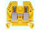 Borne de passage joignable WZ Ex 4…10mm² 57A 1000V vis 2×1 rail DIN 35mm vt-jn