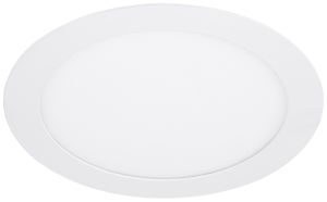 Downlight LED Sylvania Flat 205 17W 1550lm 3000K IP44 120° REG Ø226mm bianco