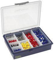 Boîte d'assortiment Cimco matière synthétique polyamide (PA) bleu