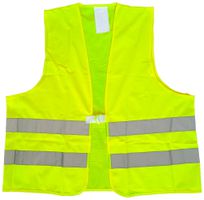 Gilet ad alta visibilità ELBRO taglia unica giallo alta con strisce riflettenti