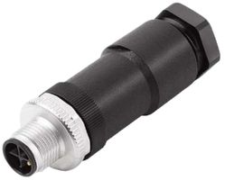 Stecker Weidmüller SAIP Stift gerade Schraub M12 0.5…1.5mm² 8…10mm 4L