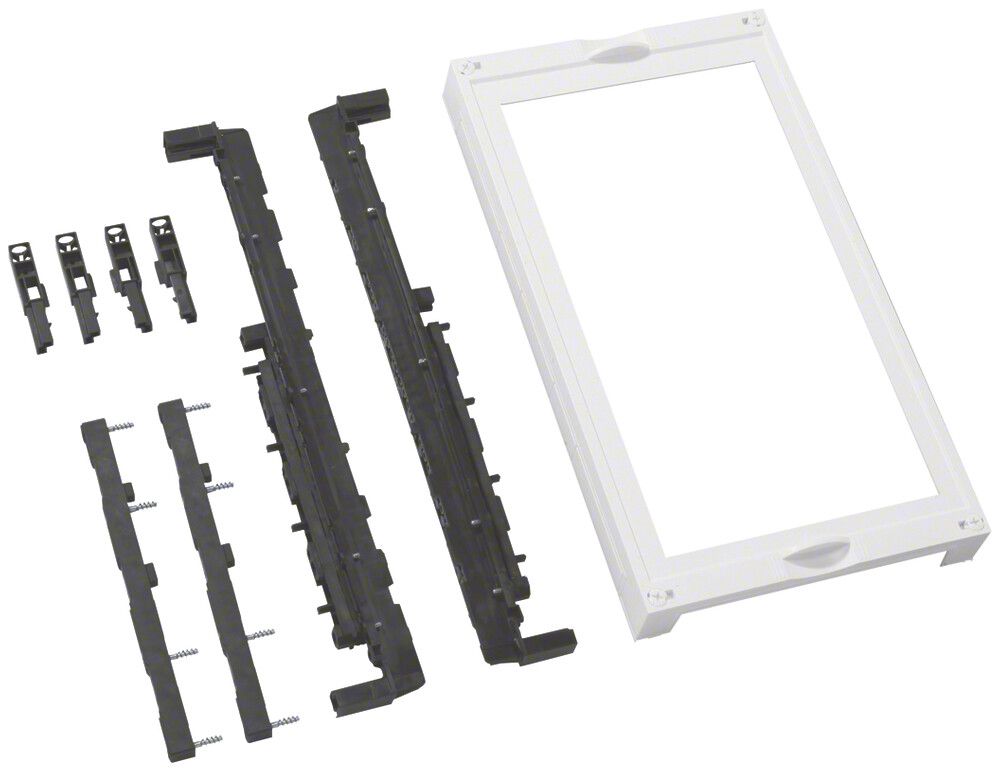 Kit Hager univers N 450×250mm 4×sectionneur DIN00 sur rail collecteur horizontal