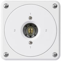 UP-Steckschlüsselschalter robusto ohne Klappdeckel 3/1P weiss Kombi Vierkant