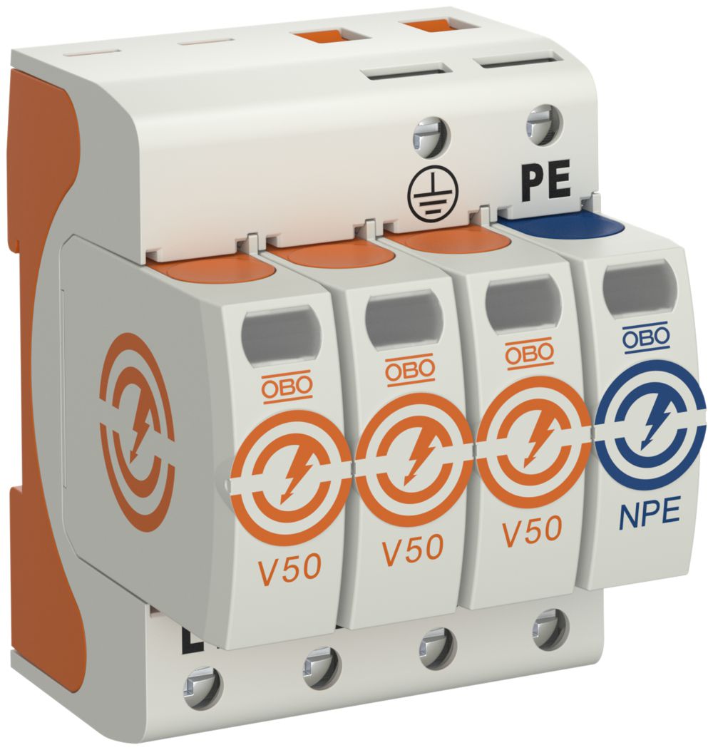 Überspannungsableiter Bettermann V50 +NPE, 3L, Typ 1+2, 280V