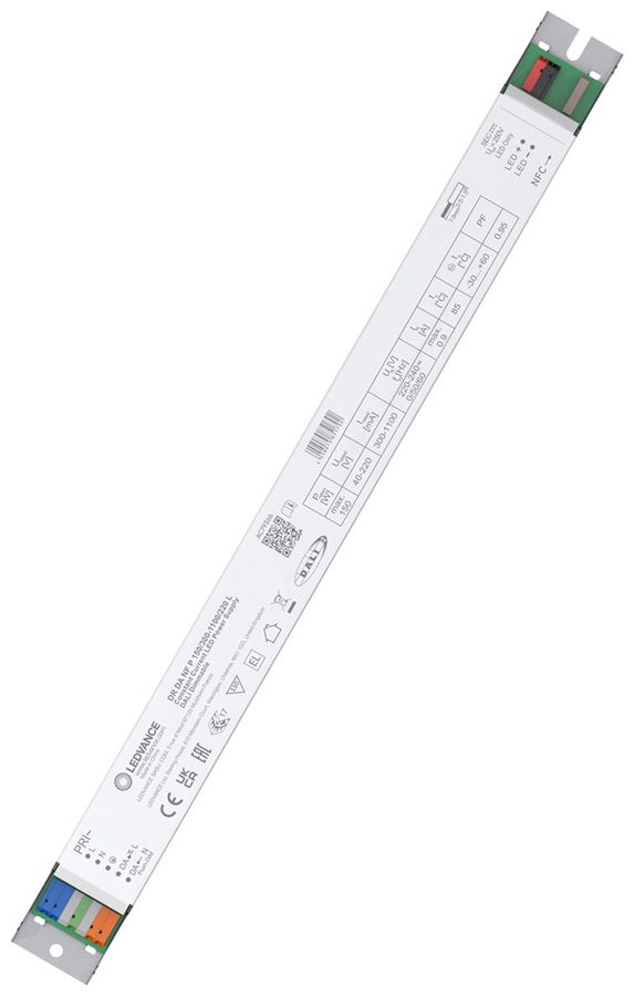 Alimentation LED LEDVANCE 150W OUT:40…220V 300…1100mA DALI 360×30×21mm