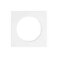 Abdeckset EDIZIO.liv SNAPFIX® Thermostat 60×60×7mm weiss IP20