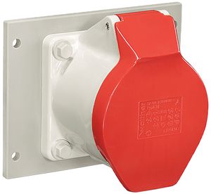 Presa INS CEEtyp 5L 32A J25/J40, diritto