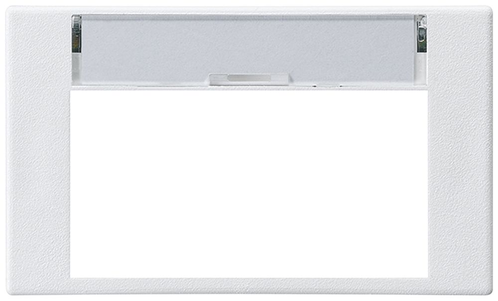 EB-Montageset FLF für 1 M3 Multi media-Modul Hager weiss