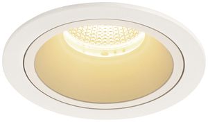 LED-Downlight SLV NUMINOS L 25.4W 2300lm 3000K 55° DIM Ø130×85mm ws/ws