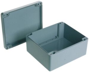 AP-Gehäuse Woertz Al 200×230×110mm grau IP65 Lithos
