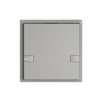 KNX-Taster RGB EDIZIO.liv SNAPFIX® Temperaturfüh.RGB-LED 1×T 2-Tbed.hgu