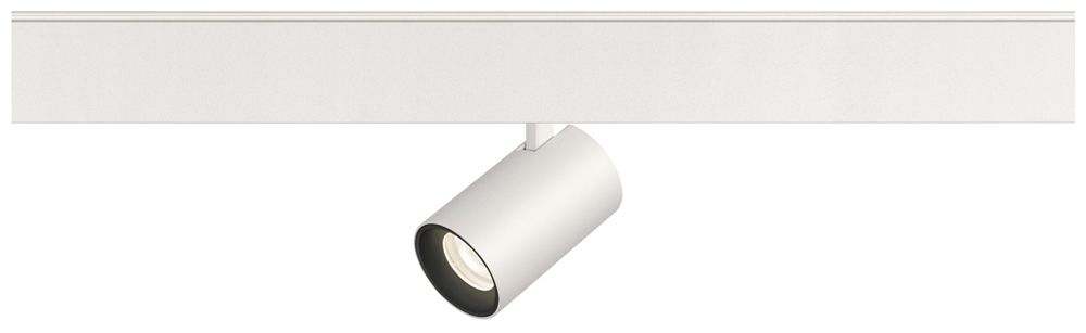 Spot LED SLV NUMINOS XS 1×8.7W 720lm 940 20° DALI 48V AD Ø50mm blanc/noir