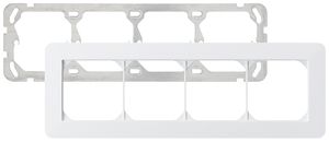 UP-Kopfzeile kallysto.trend 1×4 weiss horizontal